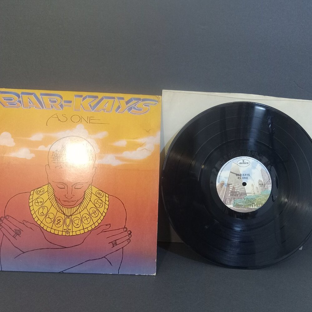 Mercury Barkays Albums LP As One Orange Yellow Blue1980 6337 108 Sleeve - Picture 5 of 5